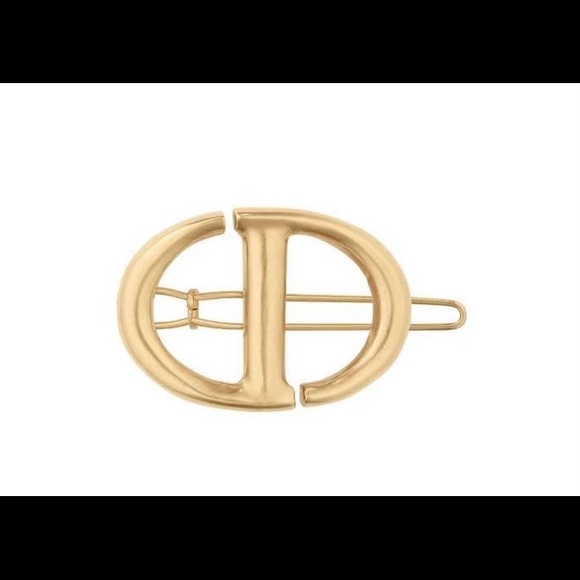 Christian Dior CD Hair Clip - Picture 1 of 6